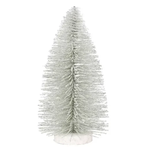 Department 56 Christmas Basics<8 Inch Silver Glitter Tree