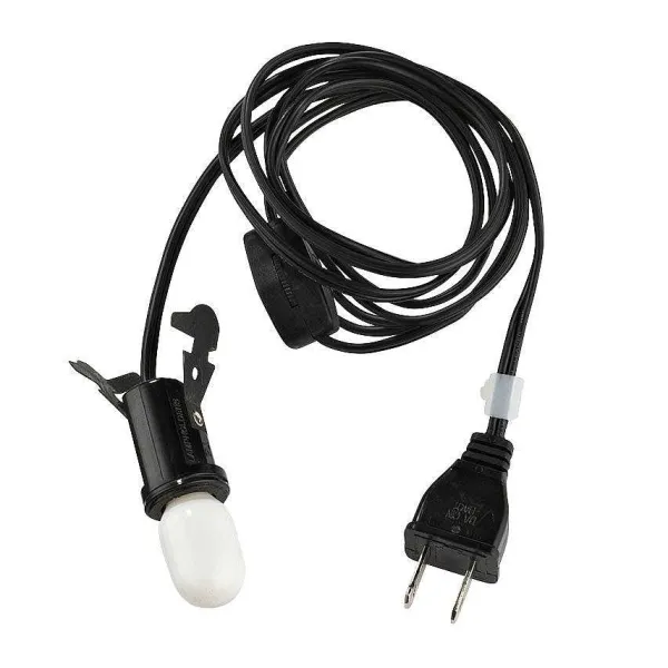 Department 56 Replacement Parts<Black Single Light Cord Set #022