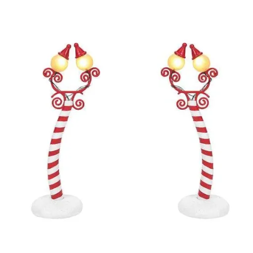 Department 56 Nightmare Before Christmas Village<Christmas Town Street Lights