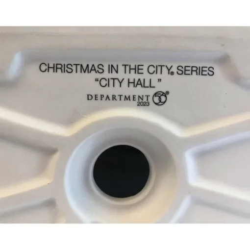 Department 56 Christmas In The City<City Hall