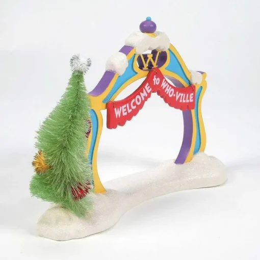 Department 56 Grinch Villages<Grinch Archway