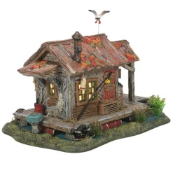 Department 56 Snow Village Halloween<Haunted Swamp Shanty