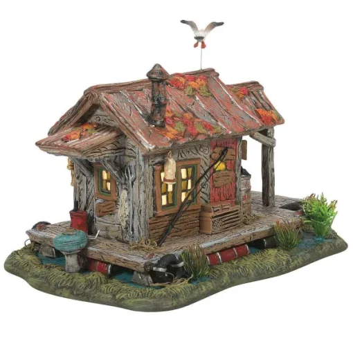 Department 56 Snow Village Halloween<Haunted Swamp Shanty
