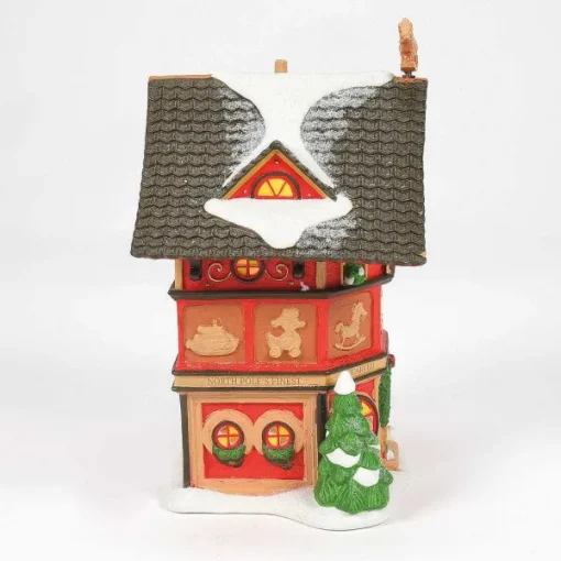 Department 56 North Pole Series<North Poles Finest Wooden Toys