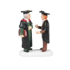 Department 56 Dickens Village<Oxford Professor & Student