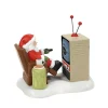 Department 56 North Pole Series<Santa At The Man Cave