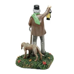 Department 56 Snow Village Halloween<Silas Crump & His Dog, Bones