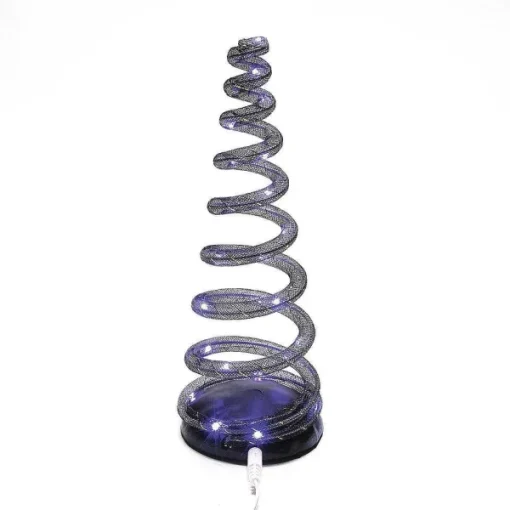 Department 56 Village Halloween Accessories<Spiralight Led Tree Purple