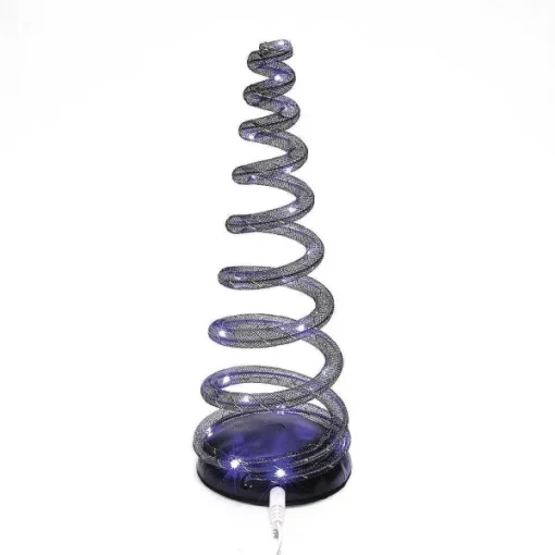 Department 56 Village Halloween Accessories<Spiralight Led Tree Purple