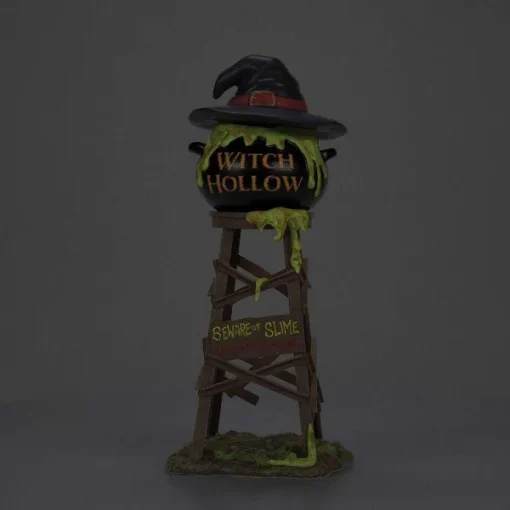 Department 56 Snow Village Halloween<Witch Hollow Watertower