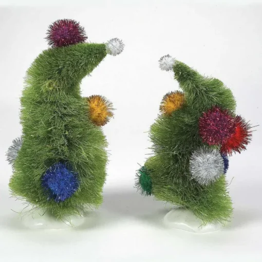 Department 56 Grinch Villages<Wonky Trees, Set Of 2