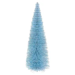 Department 56 Christmas Basics<Xmbar Blue Glitter Tree